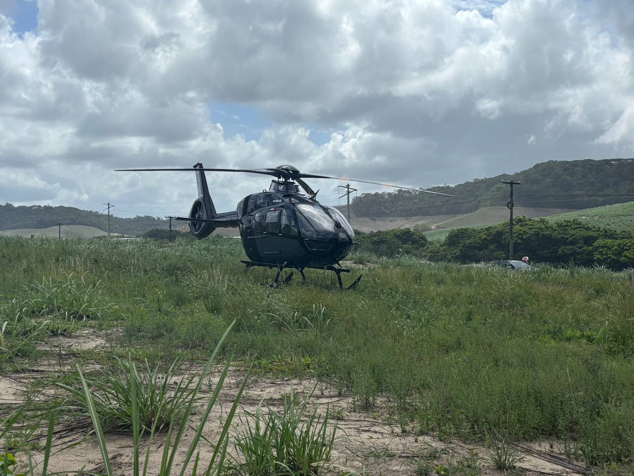 Departamento de Aviação atua no resgate de vítimas de acidente
