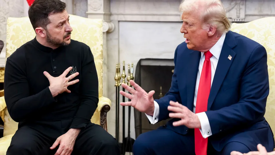 Trump suspende ajuda militar à Ucrânia após embate com Zelensky