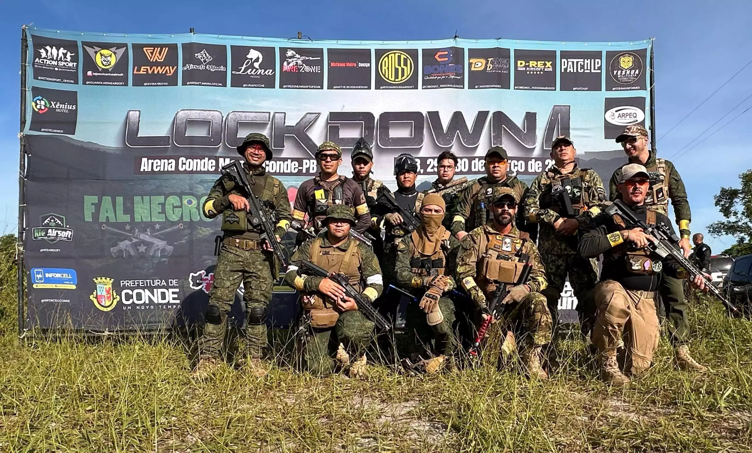 Equie 'Mercenários' representará Alagoas em competição nacional de airsoft, em Brasília