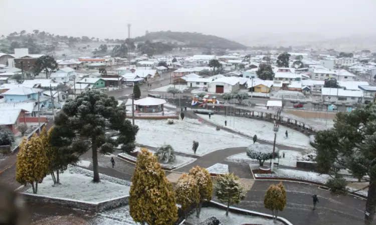 Nova onda de frio chega ao Sul nesta segunda-feira