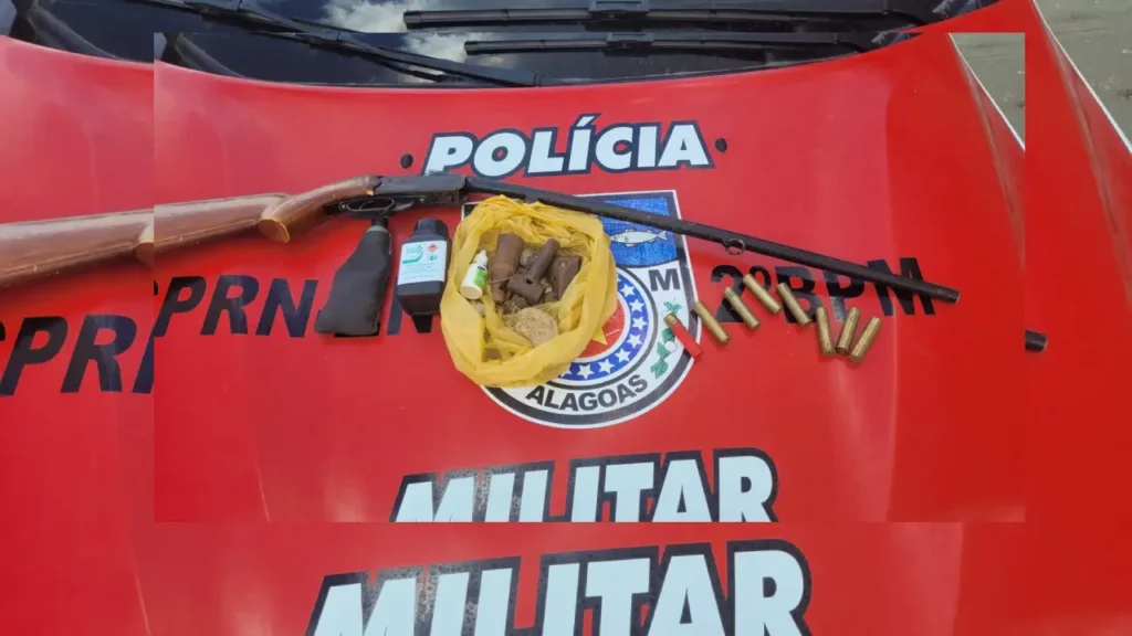 Pai atira contra filho e foge após abandonar arma
