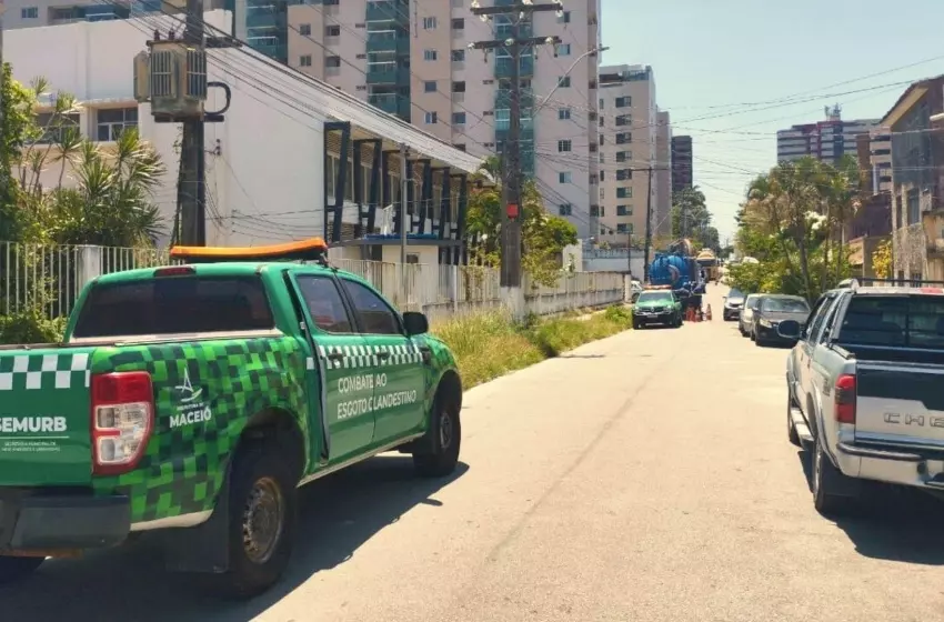 Descarte irregular de efluentes é flagrado durante 'Língua Suja'