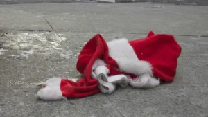 Papais Noéis assaltam supermercado no Canadá: