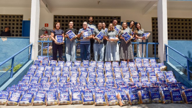 Parque Shopping arrecada e doa 600 cestas básicas ao Lar São Domingos » Alagoas Notícia Boa