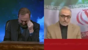 Apresentador de TV chora ao anunciar morte de Ali Khamenei no Irã; vídeo