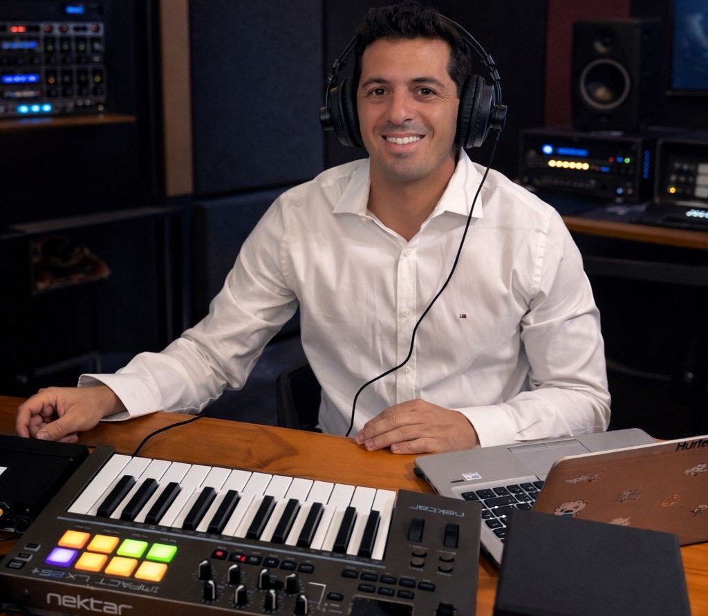 Disciplina, constância e vivências fora da arte moldam a trajetória de Marcos, que transforma técnica em liberdade criativa e constrói na música um caminho de evolução contínua.