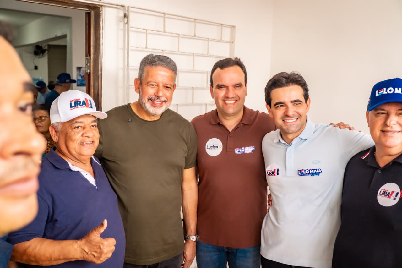 Arthur Lira visita Instituto IZM, recebe apoio de Zé Márcio Filho