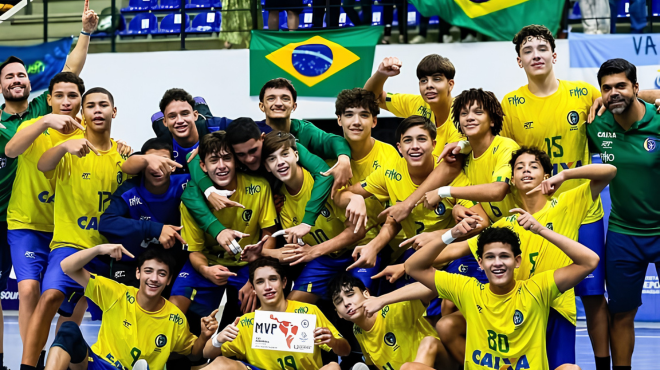 Alagoanos brilham pela Seleção no Sul-Americano de Handebol » Alagoas Notícia Boa