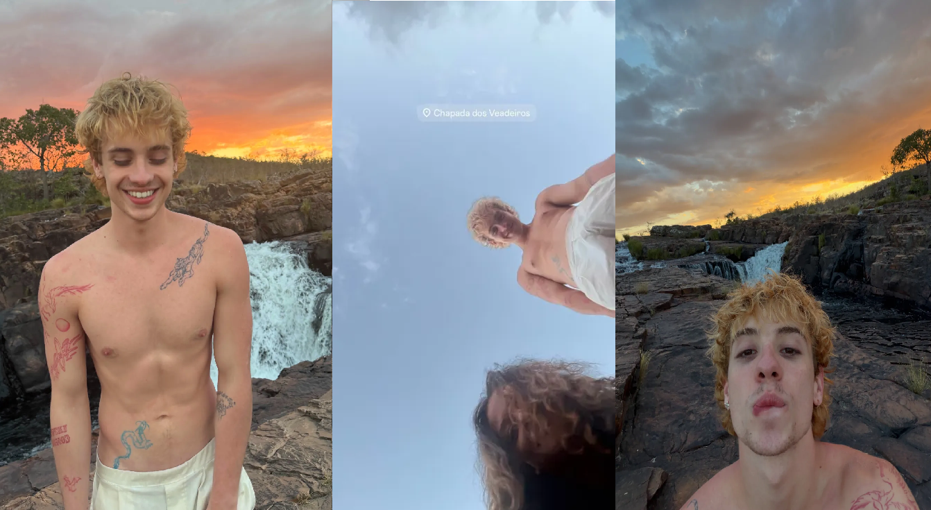 Juliano Floss posta fotos de viagem ao Goiás e fãs especulam novo namoro