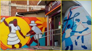 Arte alagoana transforma fachadas de agências em Maragogi e União dos Palmares » Alagoas Notícia Boa