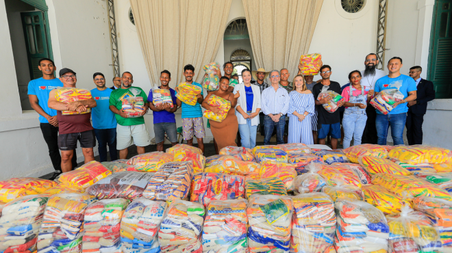 Alagoas Sem Fome destina 2,5 toneladas de alimentos à Fraternidade Casa de Ranquines » Alagoas Notícia Boa